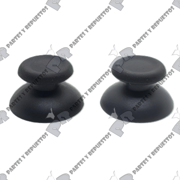 Honguitos Joystick Ps4 Negro - Gris - Precio x 2u