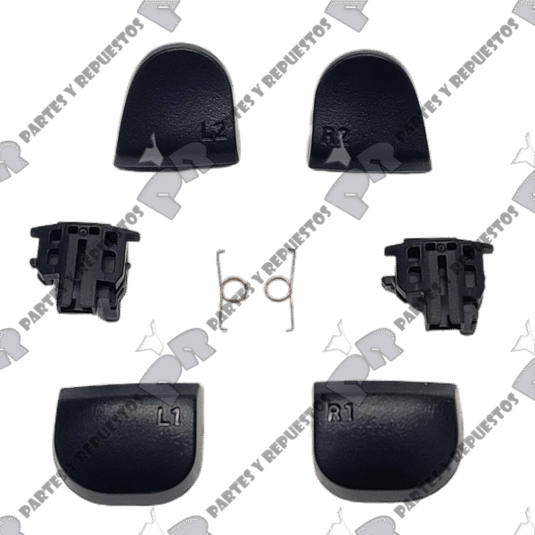 Kit De Teclas L1, R1, L2, R2 para Joystick Ps5 Modelos V1 - V2 - V3