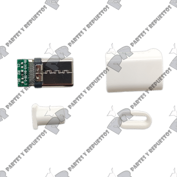 Jack o Pin de Carga para Armar Cable USB Tipo C