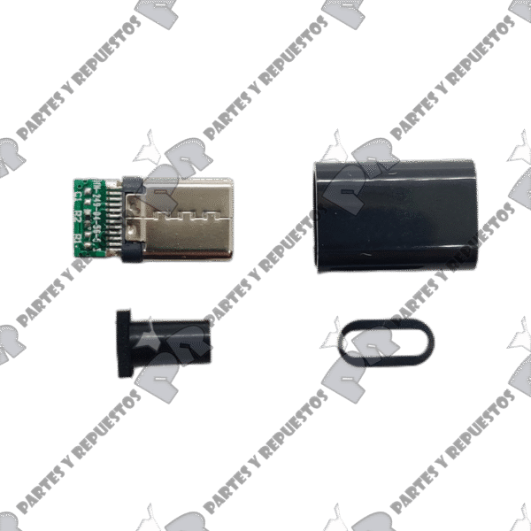 Jack o Pin de Carga para Armar Cable USB Tipo C - Imagen 3