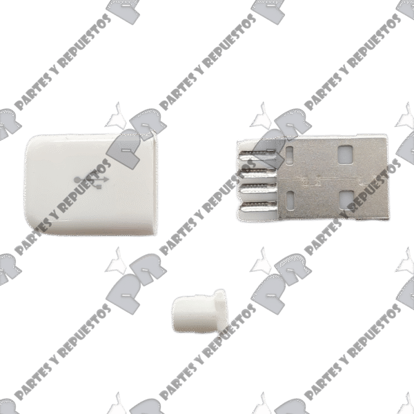 Jack o Pin de Carga para Armar Cable USB Tipo A