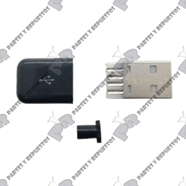 Jack o Pin de Carga para Armar Cable USB Tipo A - Imagen 3