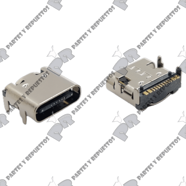 Jack o Pin de Carga USB Tipo C Smd Generico 16 Pines