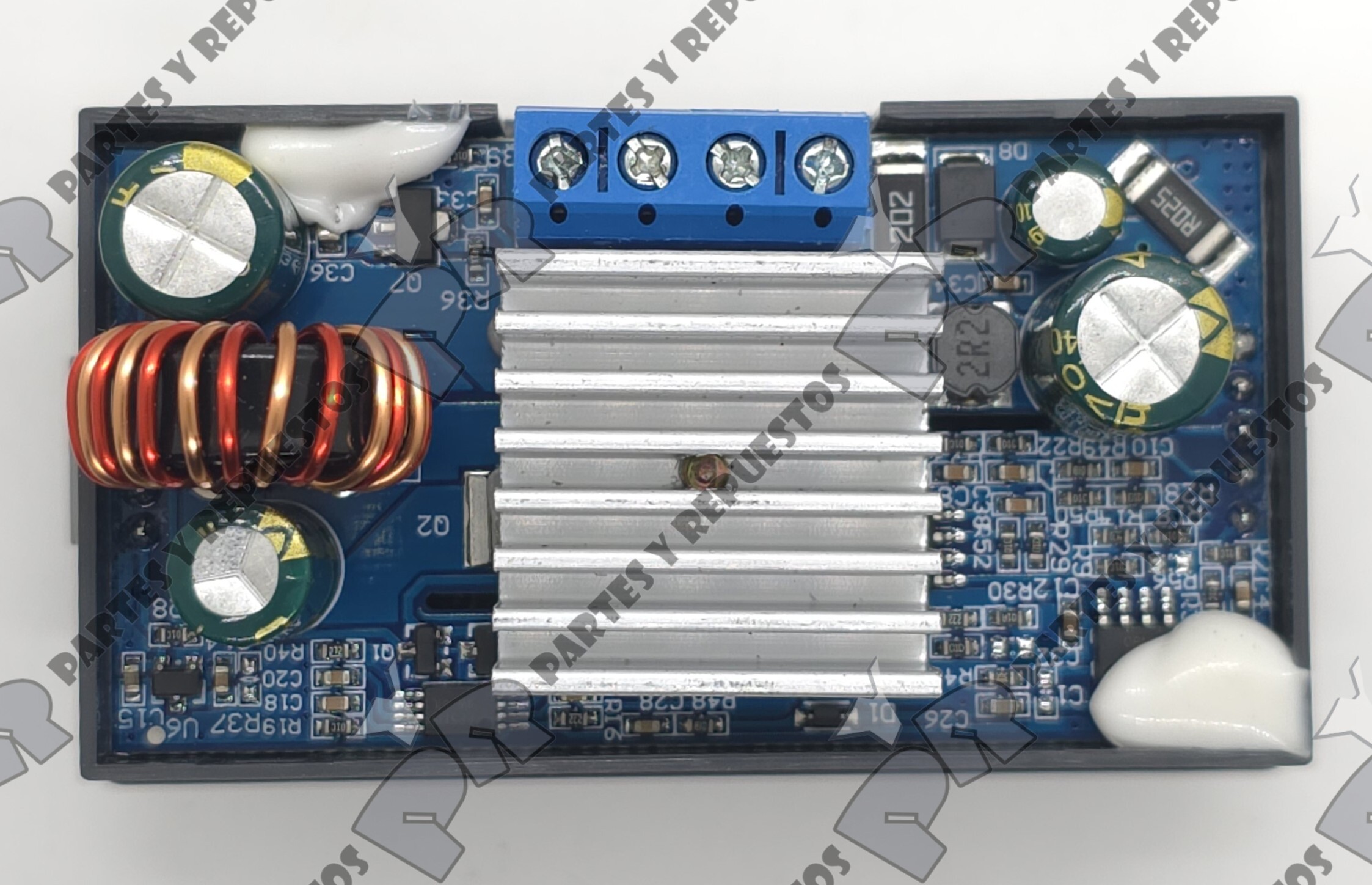 Fuente Laboratorio Step Up Step Down 0.5-30V 4A ZK-4KX - Imagen 5